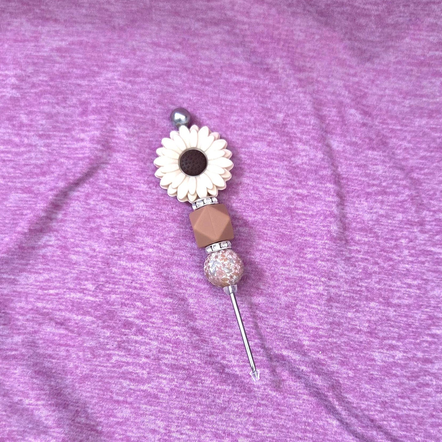 Beige Flower Pokey Tool