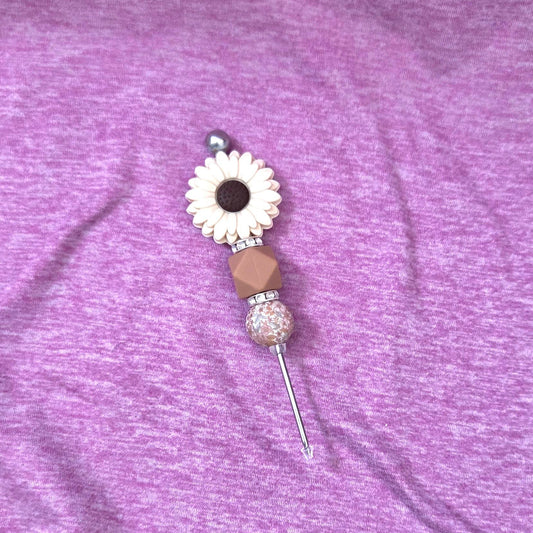 Beige Flower Pokey Tool