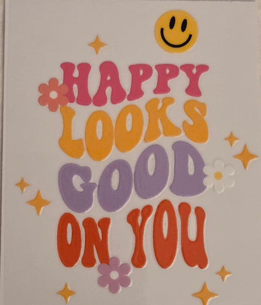 Happy Decal