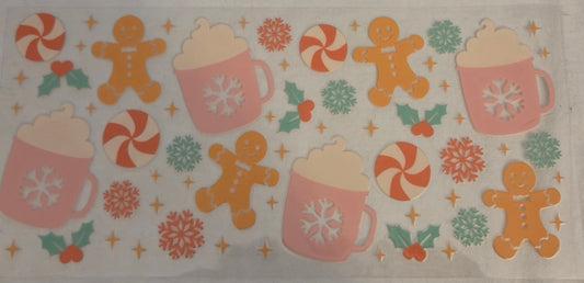 Hot Cocoa & Gingerbread Wrap